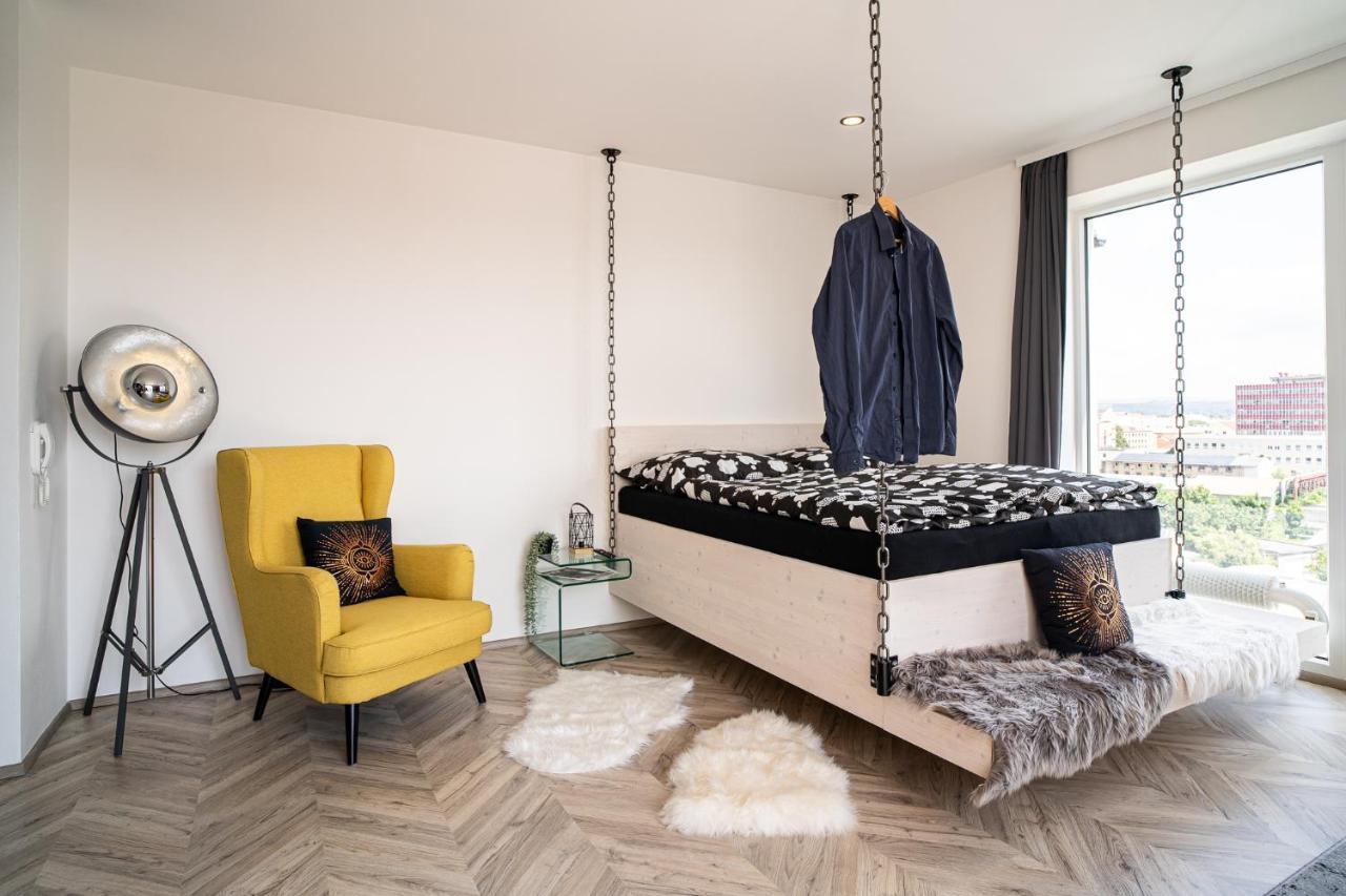 Ferienwohnung Zeppelin Studio With An Industrial View - Brünn Exterior foto